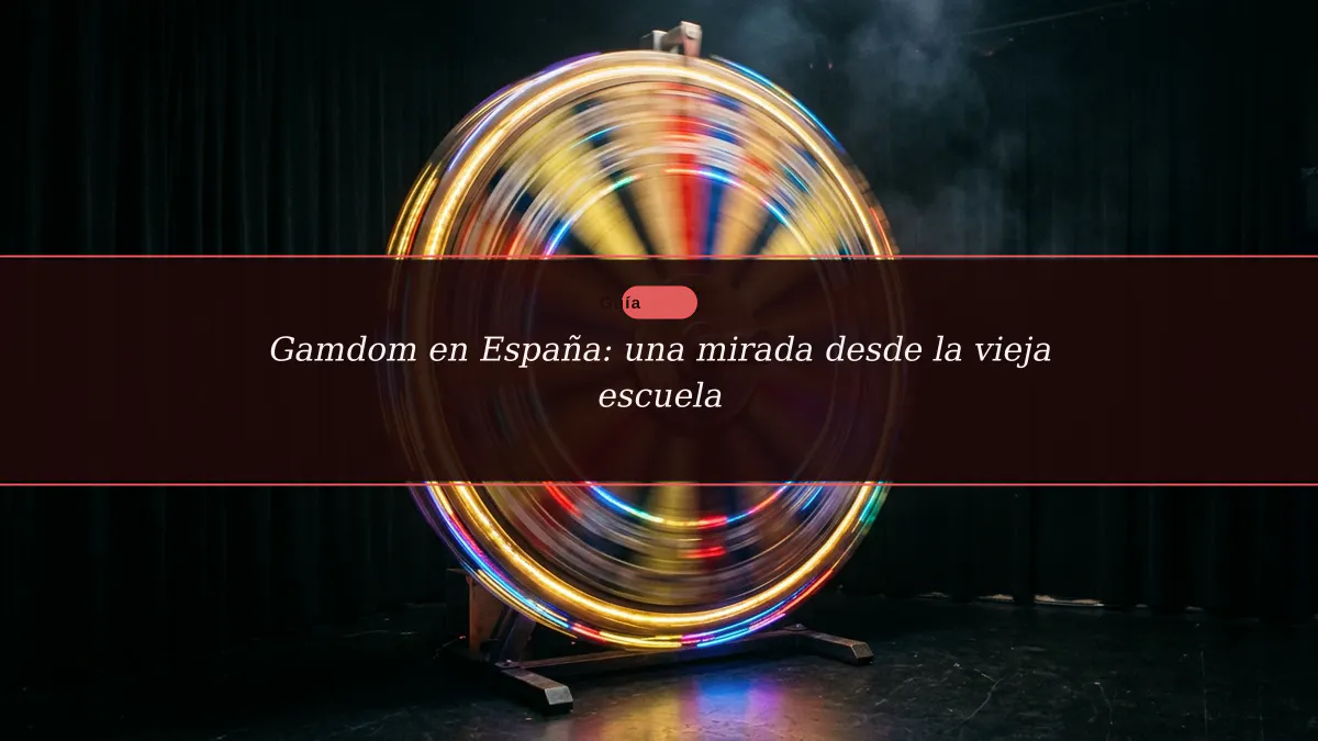 Gamdom en España: una mirada desde la vieja escuela