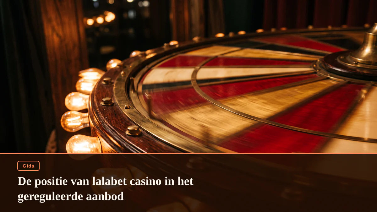 De positie van lalabet casino in het gereguleerde aanbod