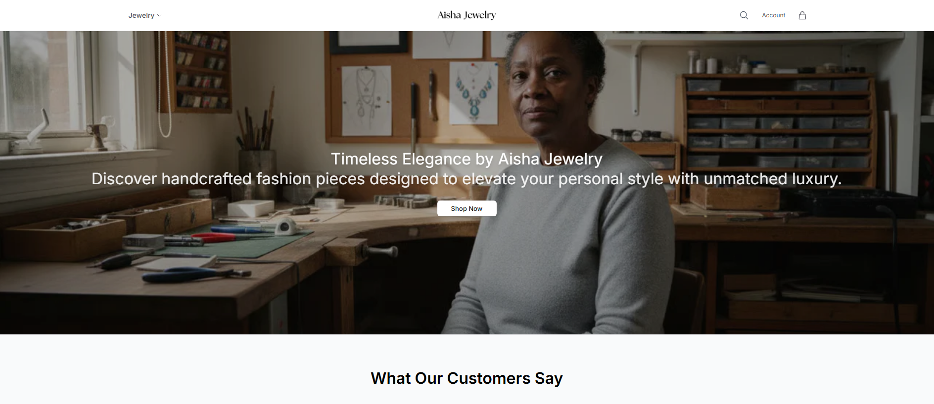 Stored capture of aishajewelryhq.shop