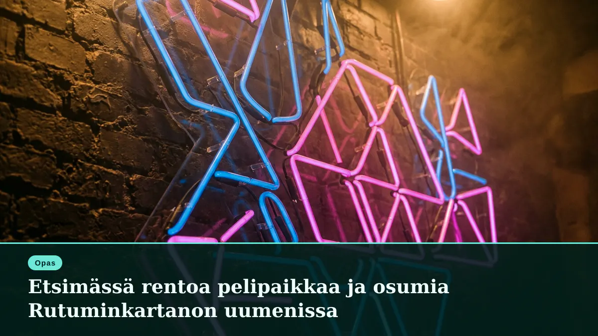 Etsimässä rentoa pelipaikkaa ja osumia Rutuminkartanon uumenissa