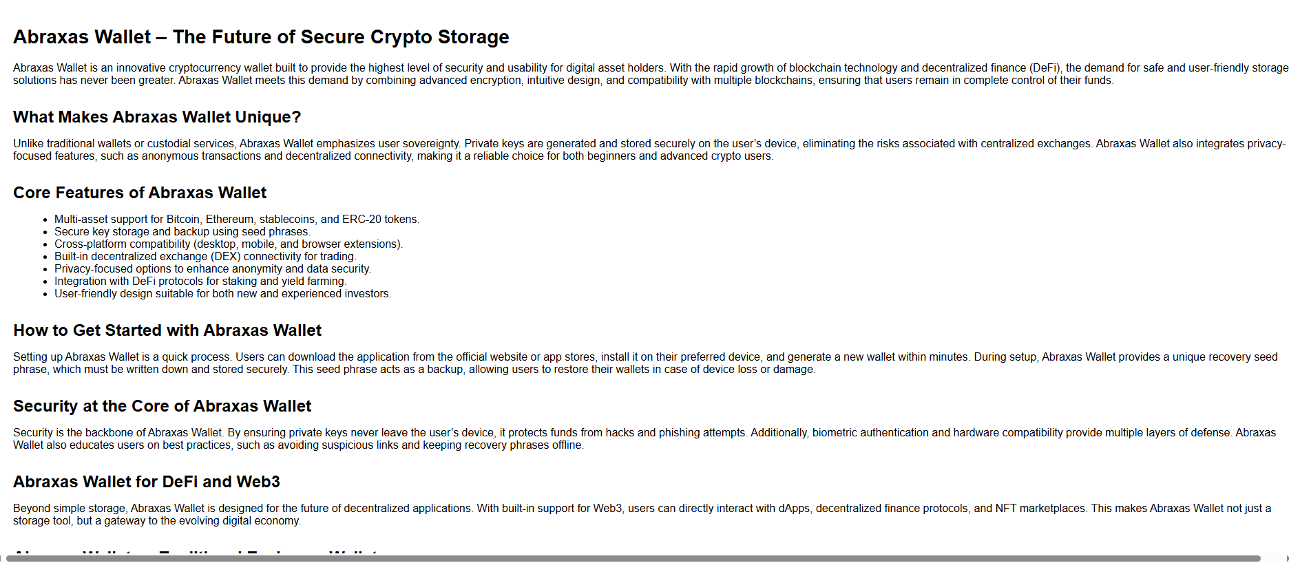 Stored capture of abrsxs-wallet.pages.dev