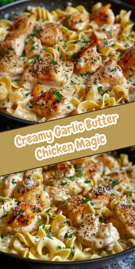 One-Pan Creamy Garlic Butter Chicken Bliss