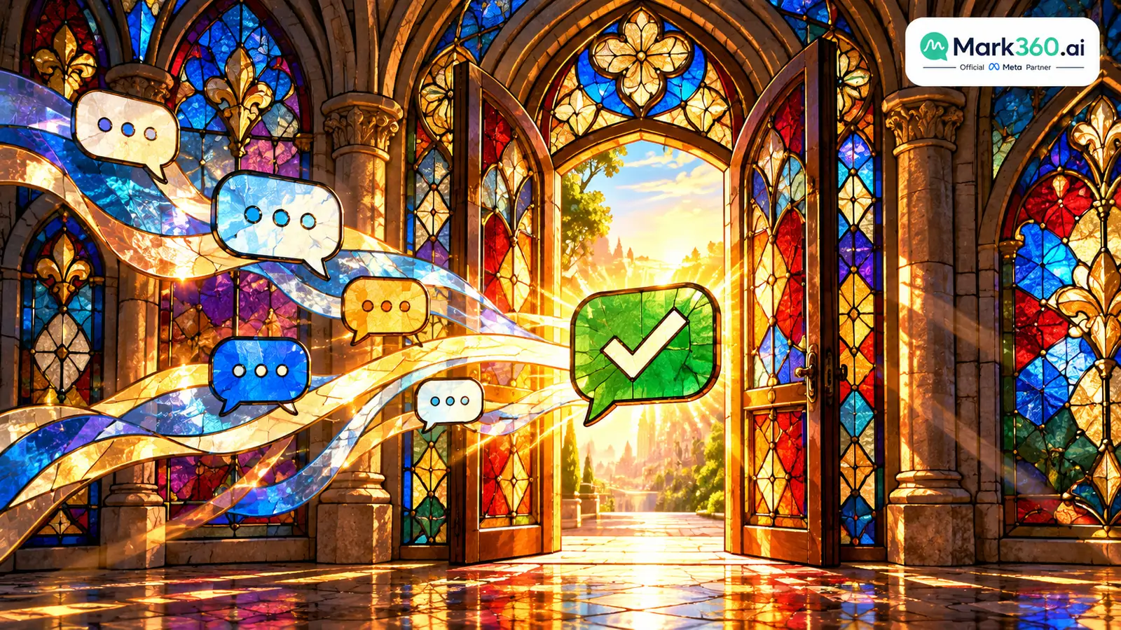 Mark360 automating chats that start from a link