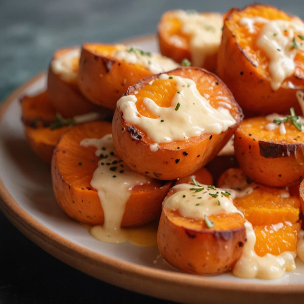 Cheesy Sweet Potato Bites