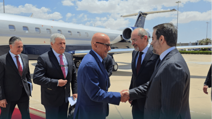 الشيباني يستقبل وزير الخارجية الأردني ووفداً مرافقاً