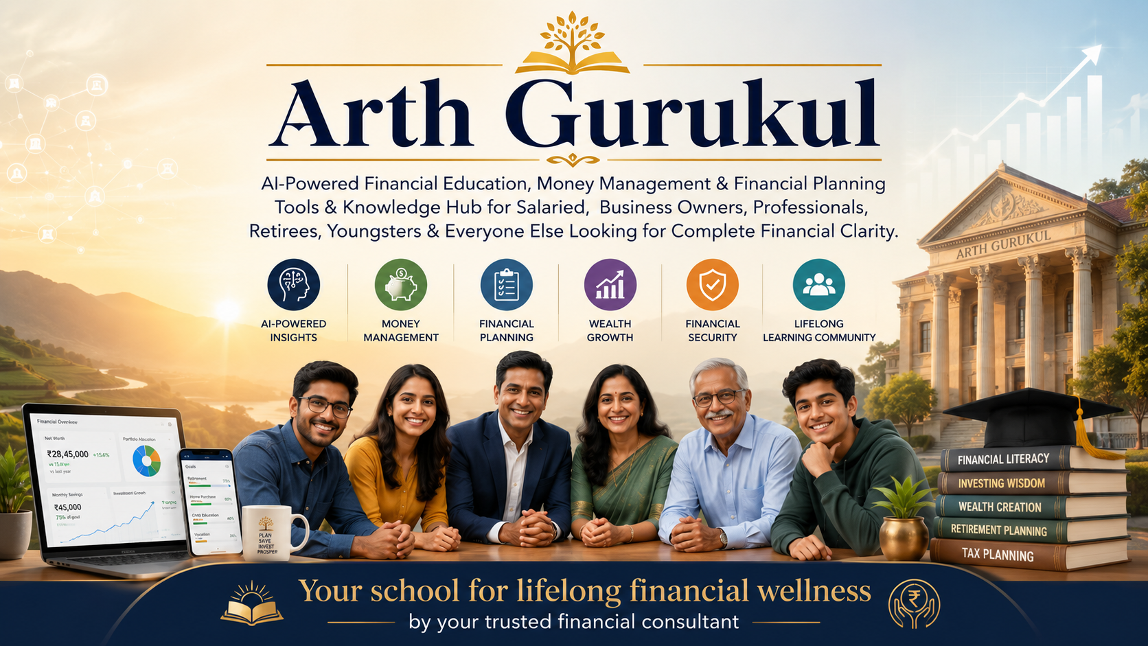 Arth Gurukul — AI-powered financial education and planning tools