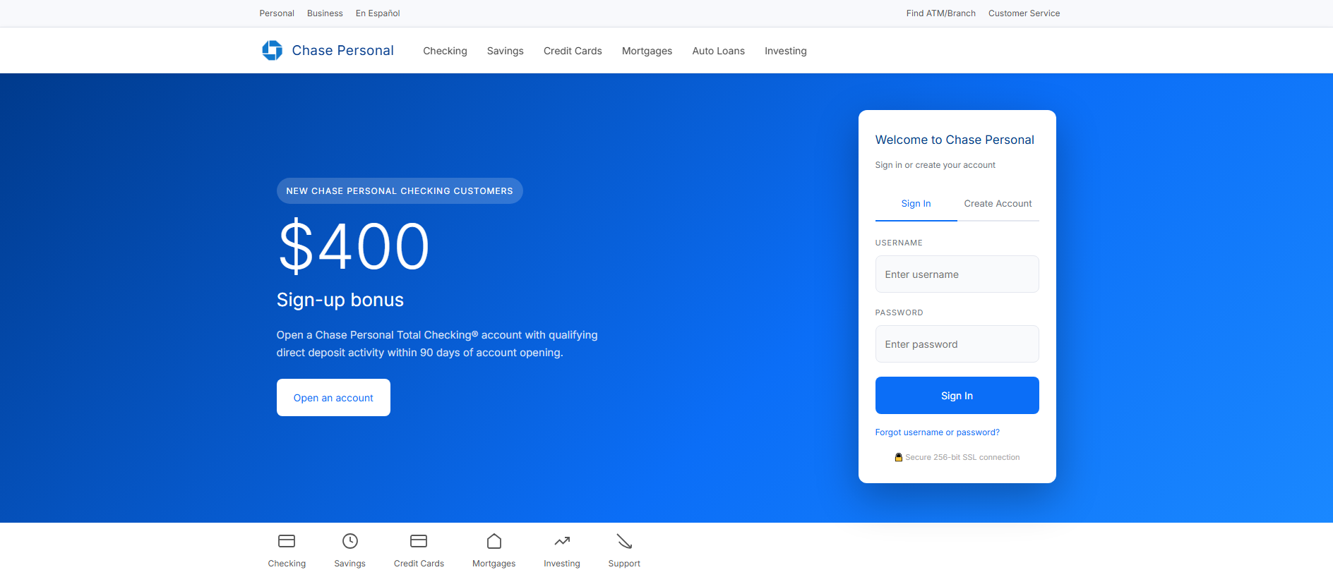 Stored capture of onlinepersonalcheck.online