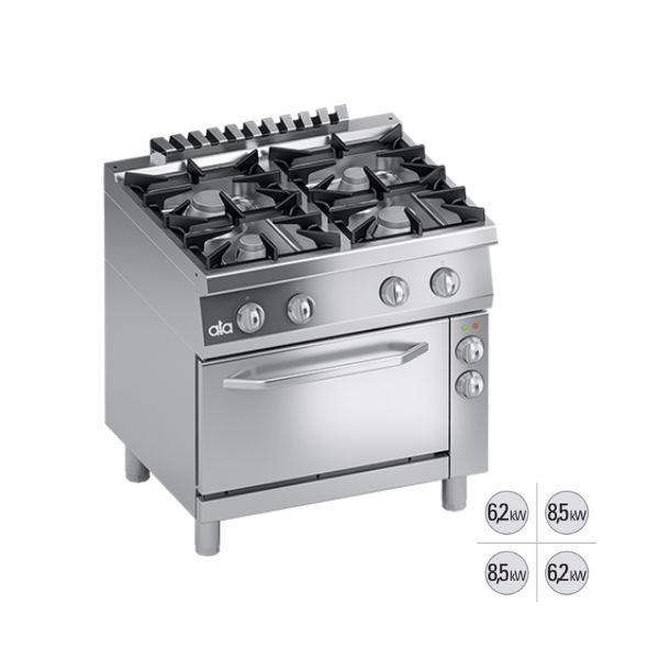 FOGÃO A GÁS K7MCUP10FV - Gama 700 - A Gás