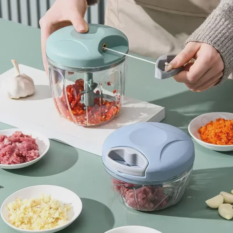 Manual vegetable chopper