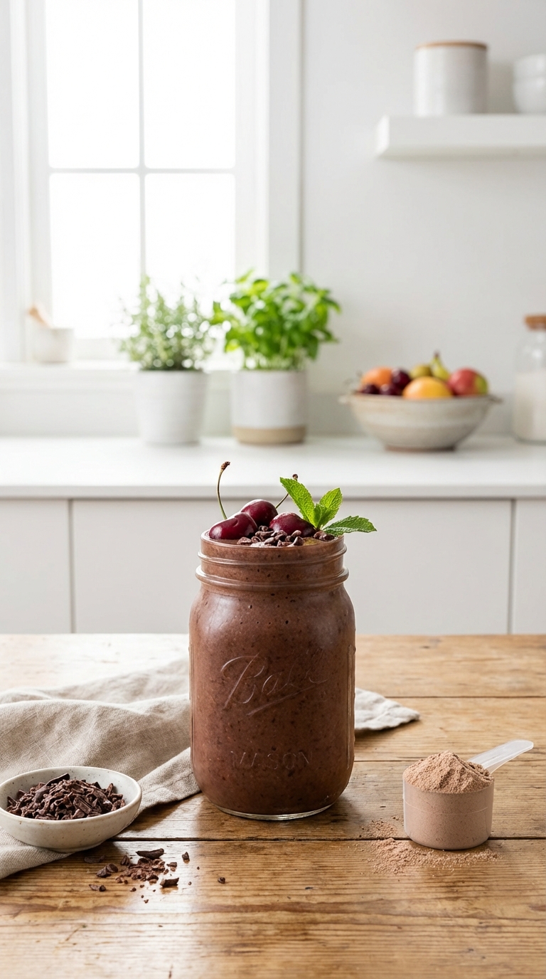 Black Forest Cherry Indulgence — Post-Workout Muscle Recovery