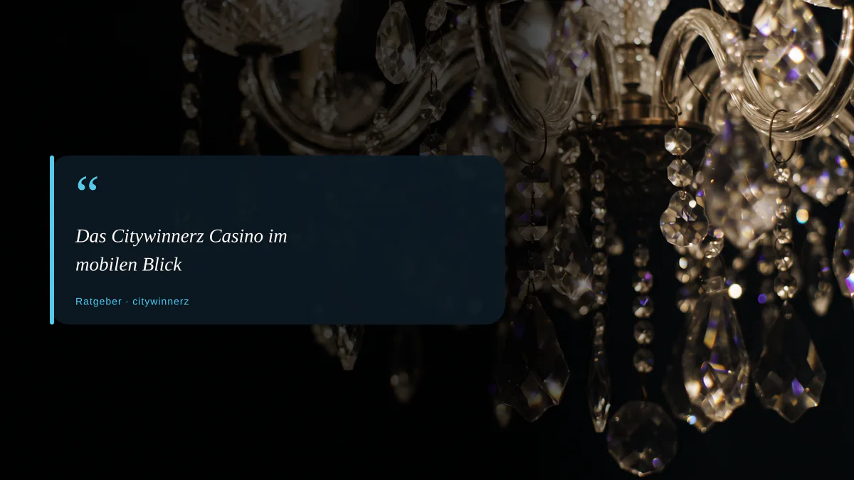 Das Citywinnerz Casino im mobilen Blick