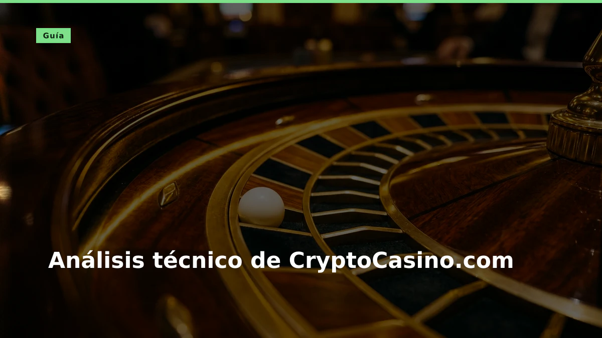 Análisis técnico de CryptoCasino.com