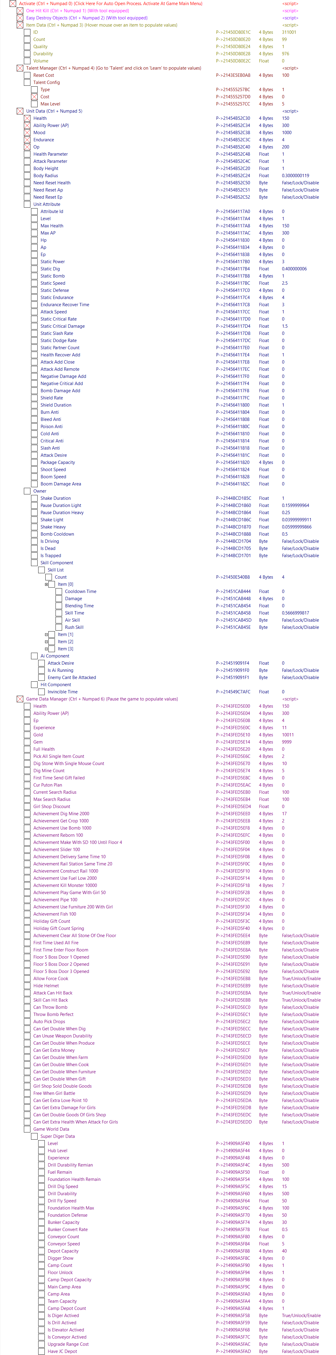 Discord Tables Code Examples Return From Core - ndck76's Tables