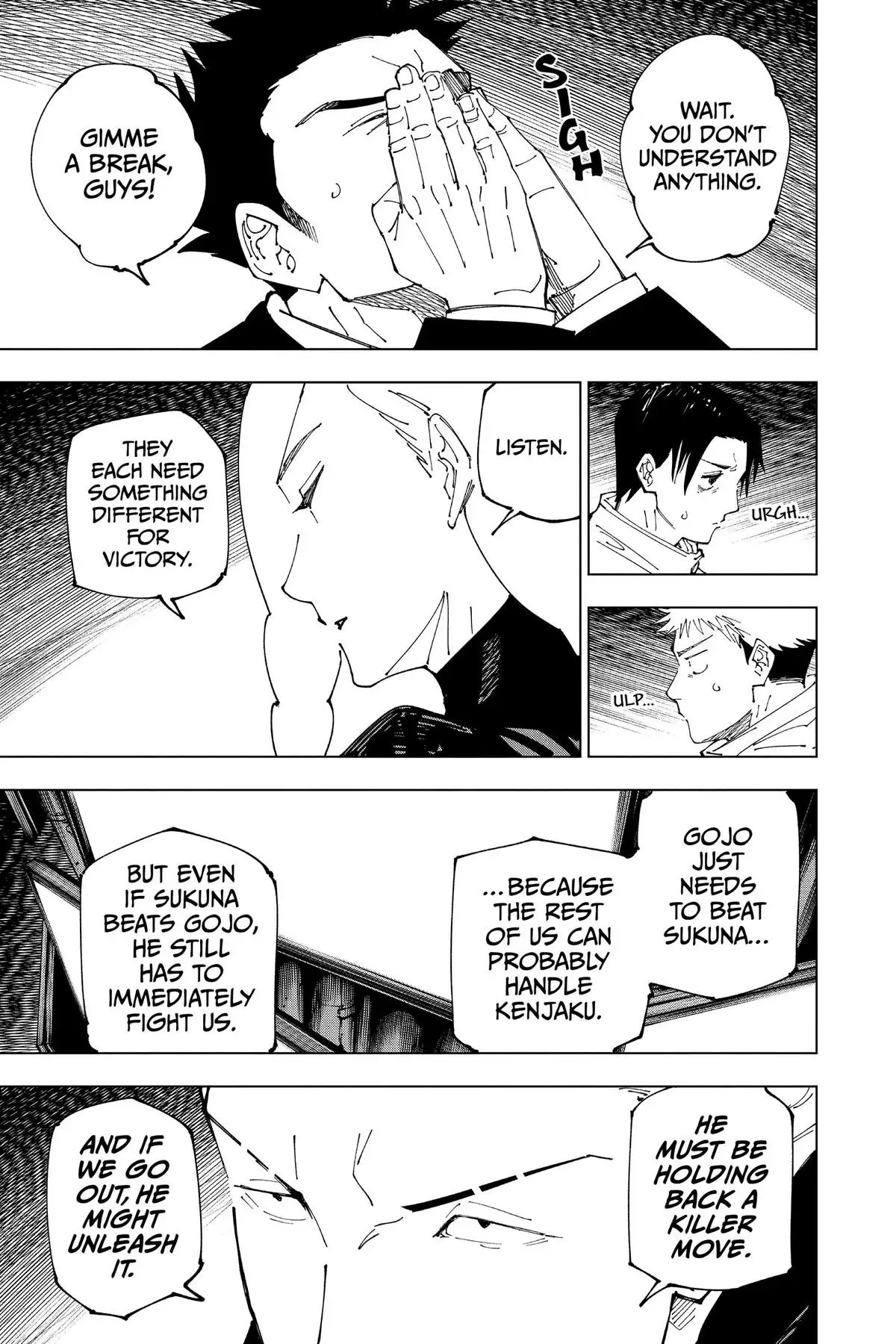 Read Jujutsu Kaisen Chapter 234 English - Page 3