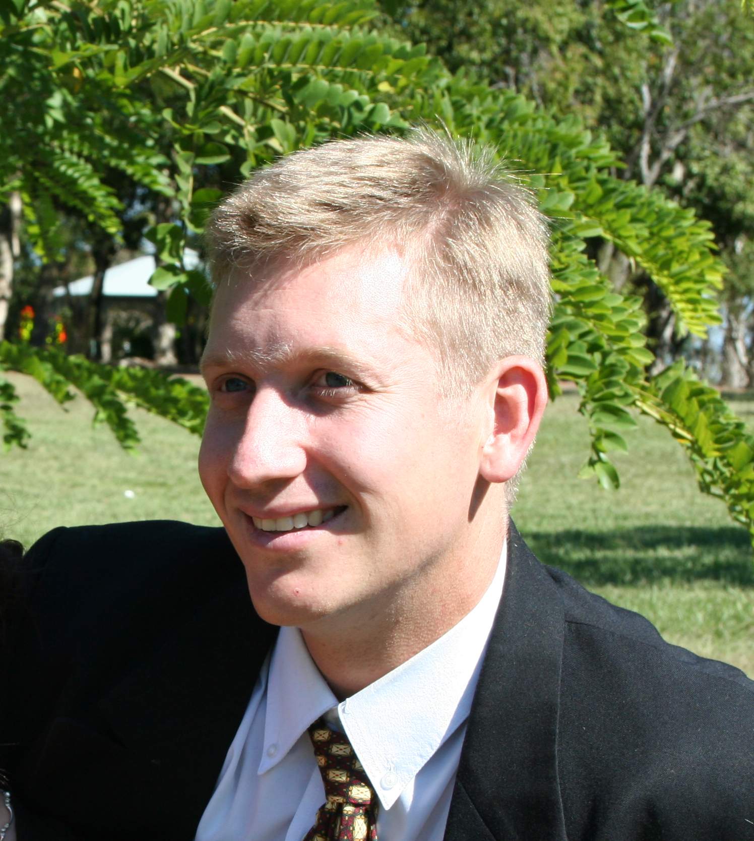 Joshua Roy as a young man