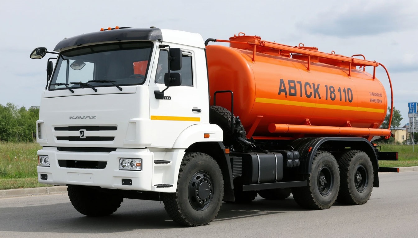 Автоцистерна для транспортировки нефтепродуктов