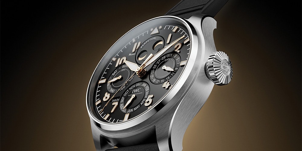 IWC świętuje 140-lecie Mercedes-Benz z limitowaną edycją zegarka Big Pilot’s Watch Perpetual Calendar
