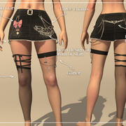 Skirt toggles