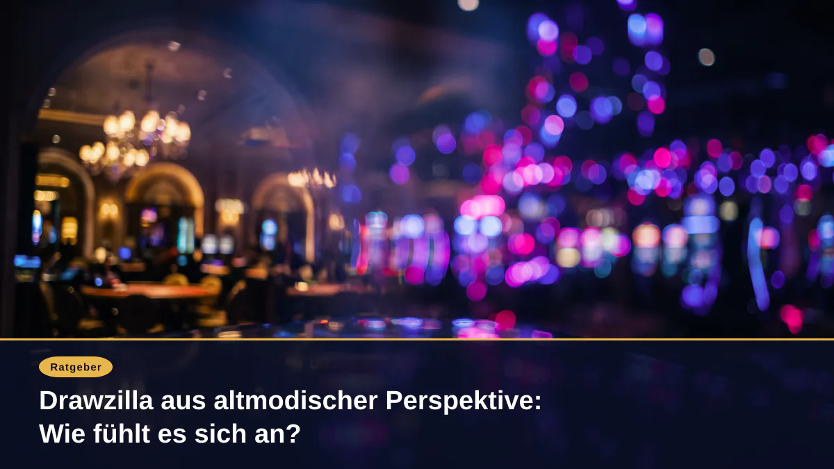 Drawzilla aus altmodischer Perspektive: Wie fühlt es sich an?