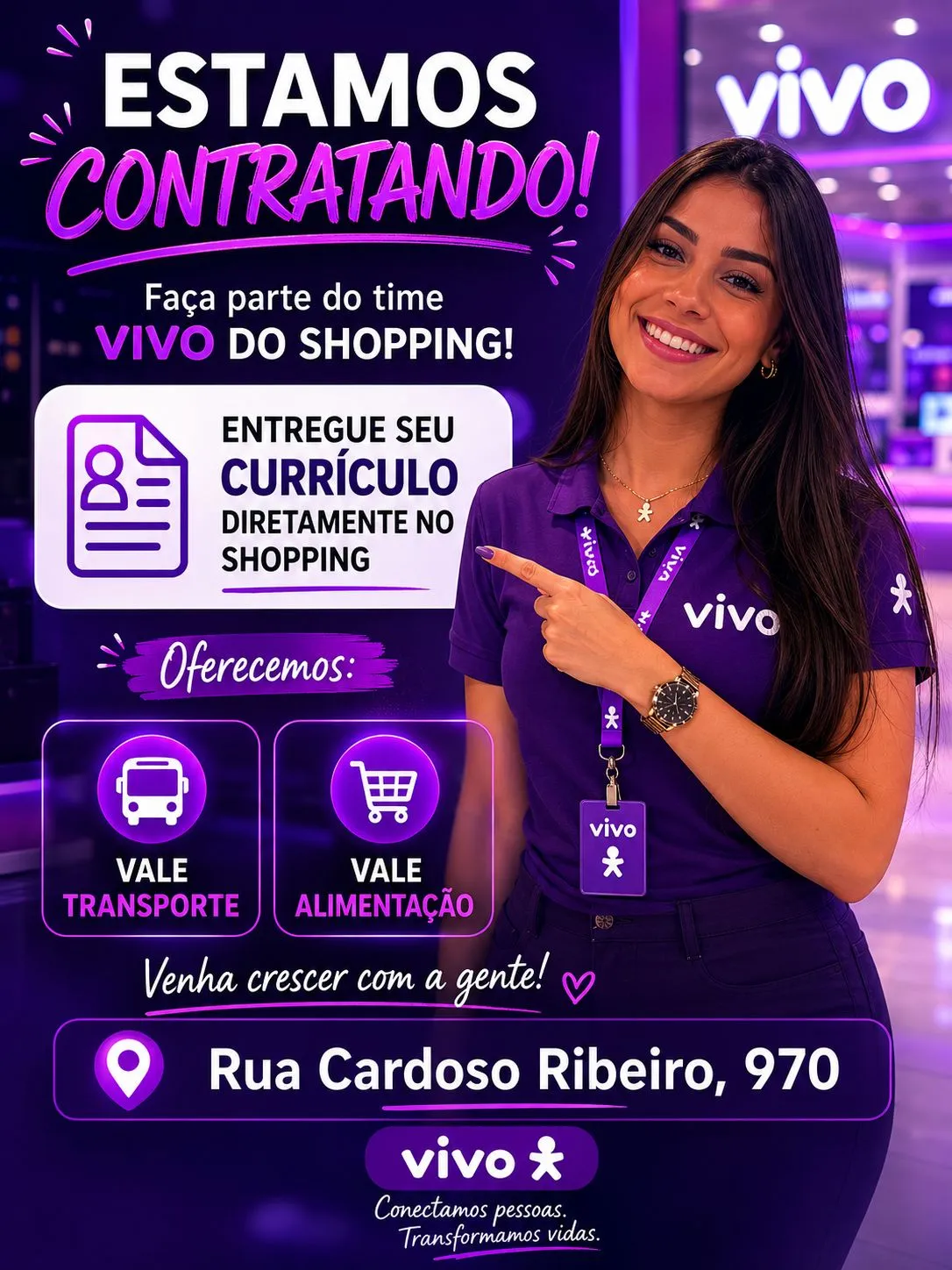 Atendente Da Vivo