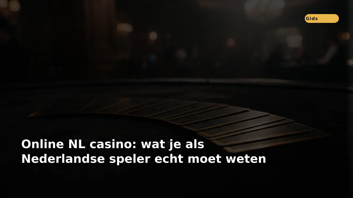 Online NL casino: wat je als Nederlandse speler echt moet weten