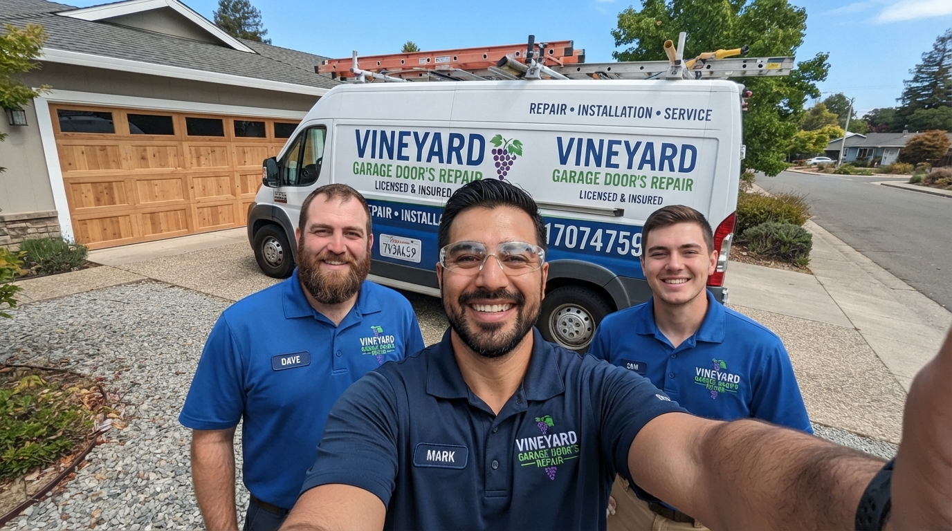 Sonoma vineyard near Vineyard Garage Doors Repair service area