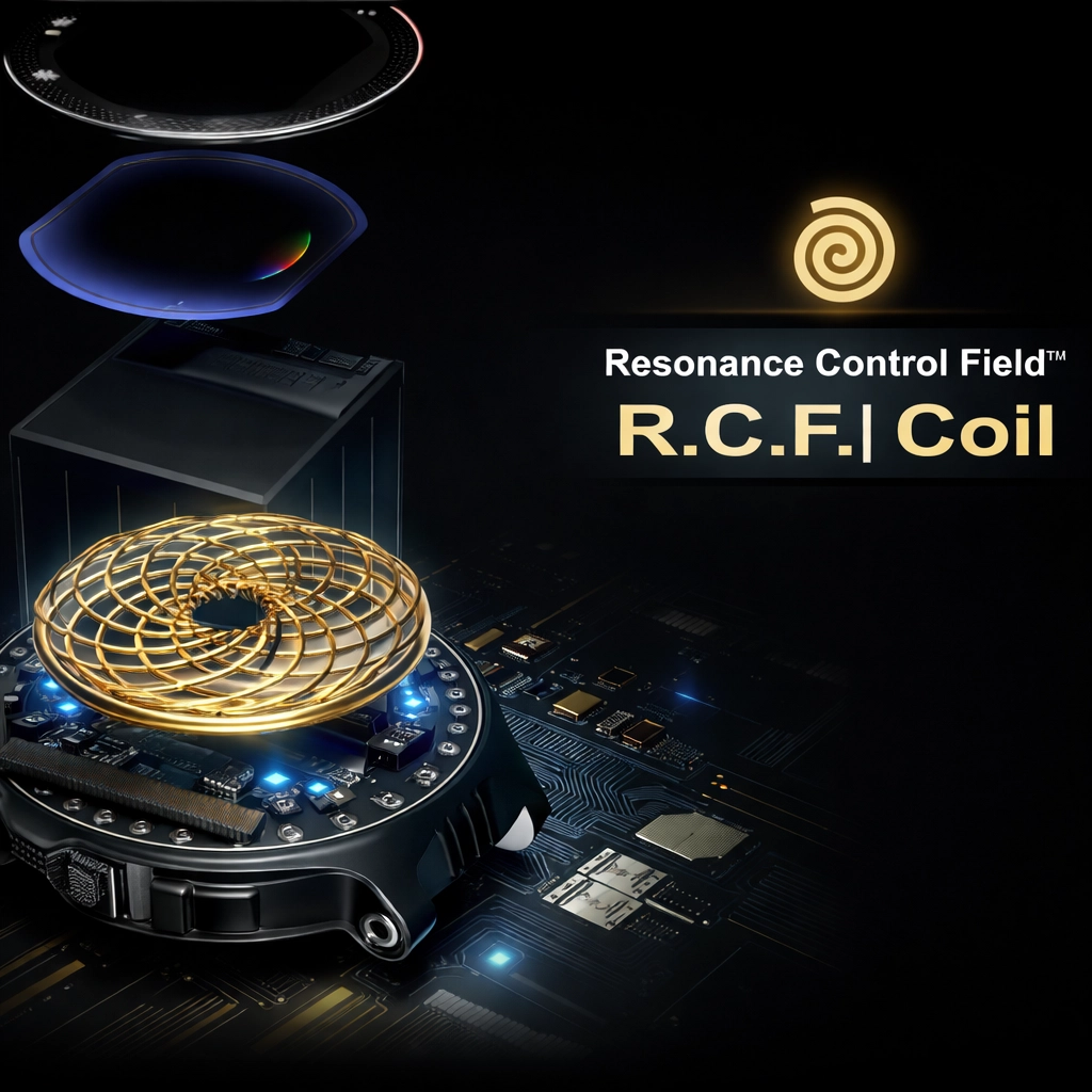 Resonance Control Field™ Smartwatch coil image.
