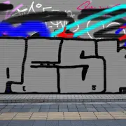 Graffiti artwork by Pesk