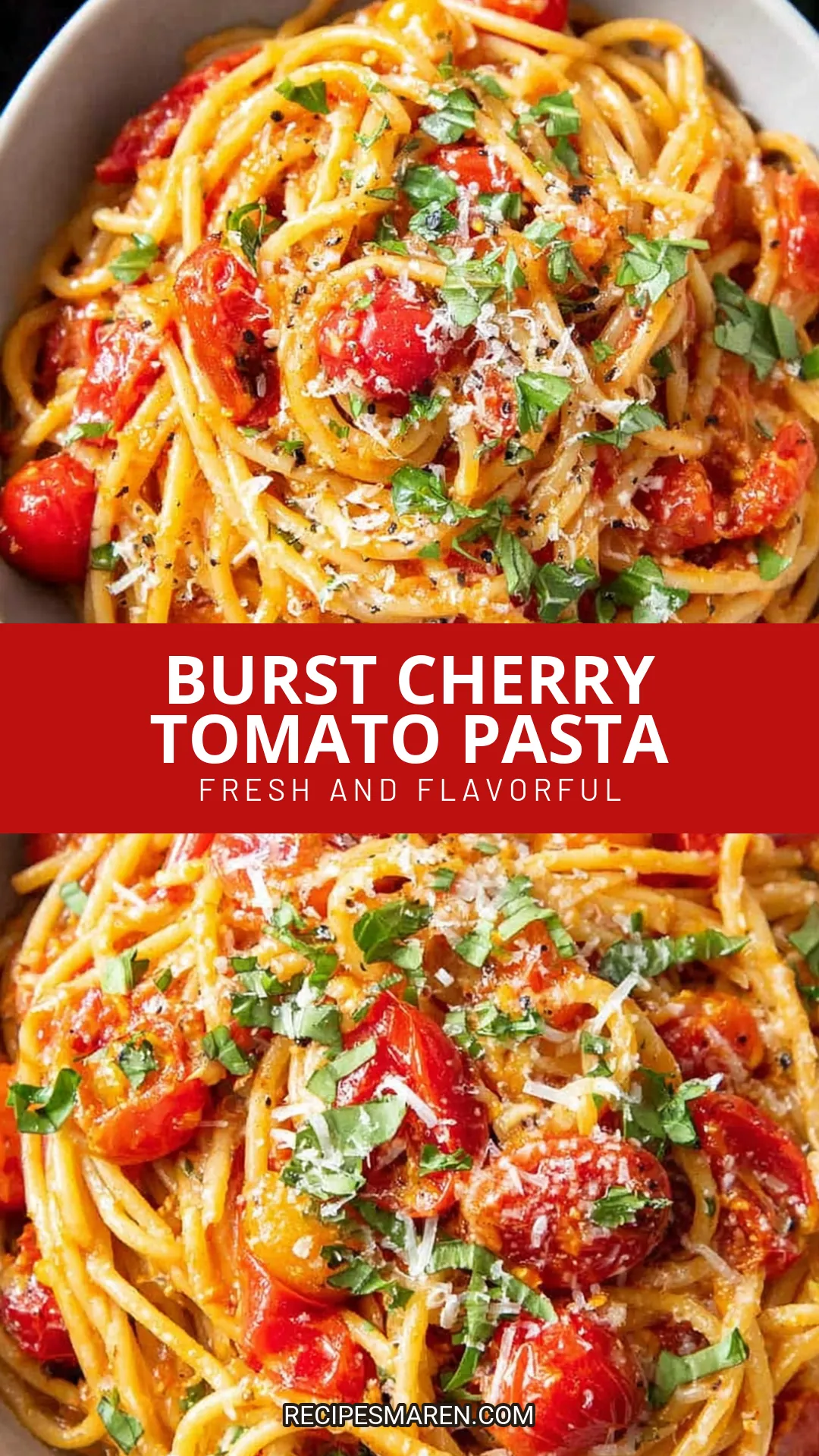 This Fresh Burst Cherry Tomato Pasta is an easy homemade dish that bursts with flavor and color. With just a few ingredients, you can whip up a delightful dinner in no time. The juicy cherry tomatoes create a vibrant sauce that pairs perfectly with al dente pasta, making this recipe not only quick but also deliciously satisfying. It's the best choice for busy weeknights or when you need a light yet fulfilling meal. Click for the full recipe.