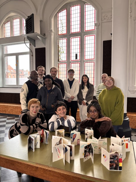 Atelier créatif avec les résidents de Fedasil Mouscron