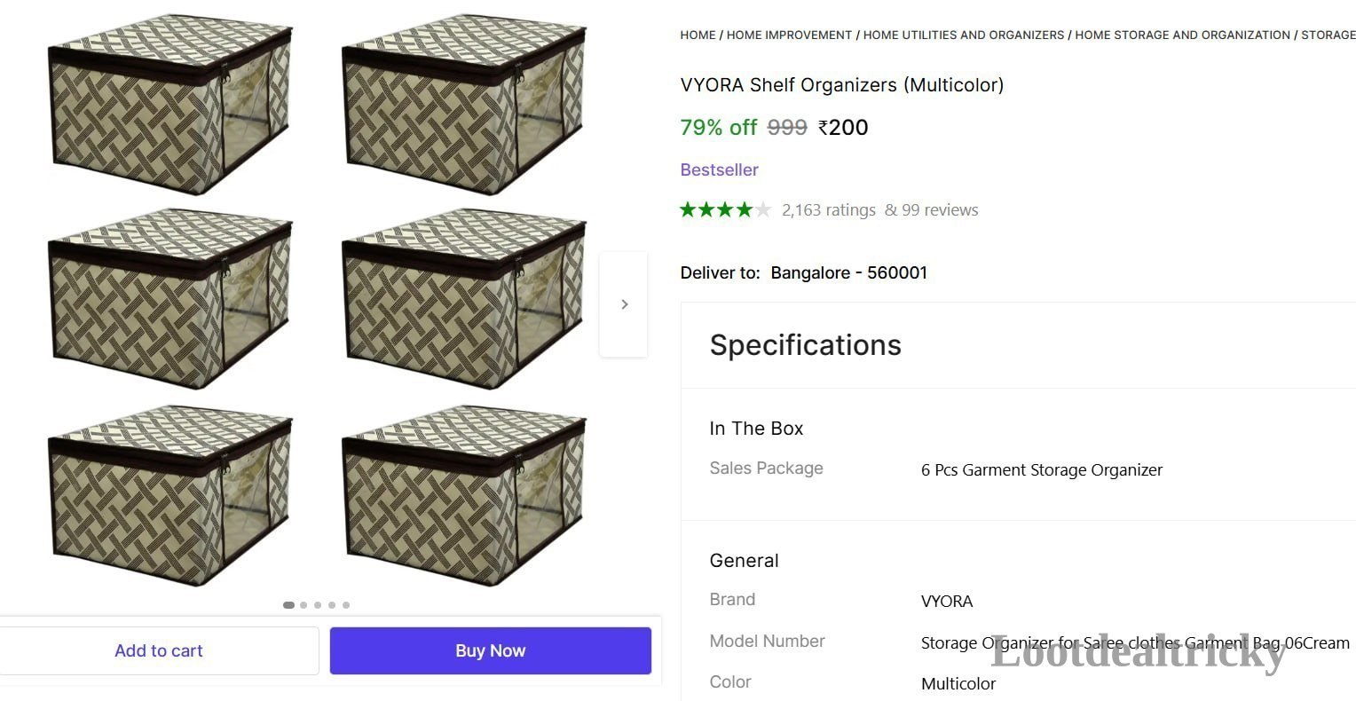   6 Pcs Garment Offer Image
