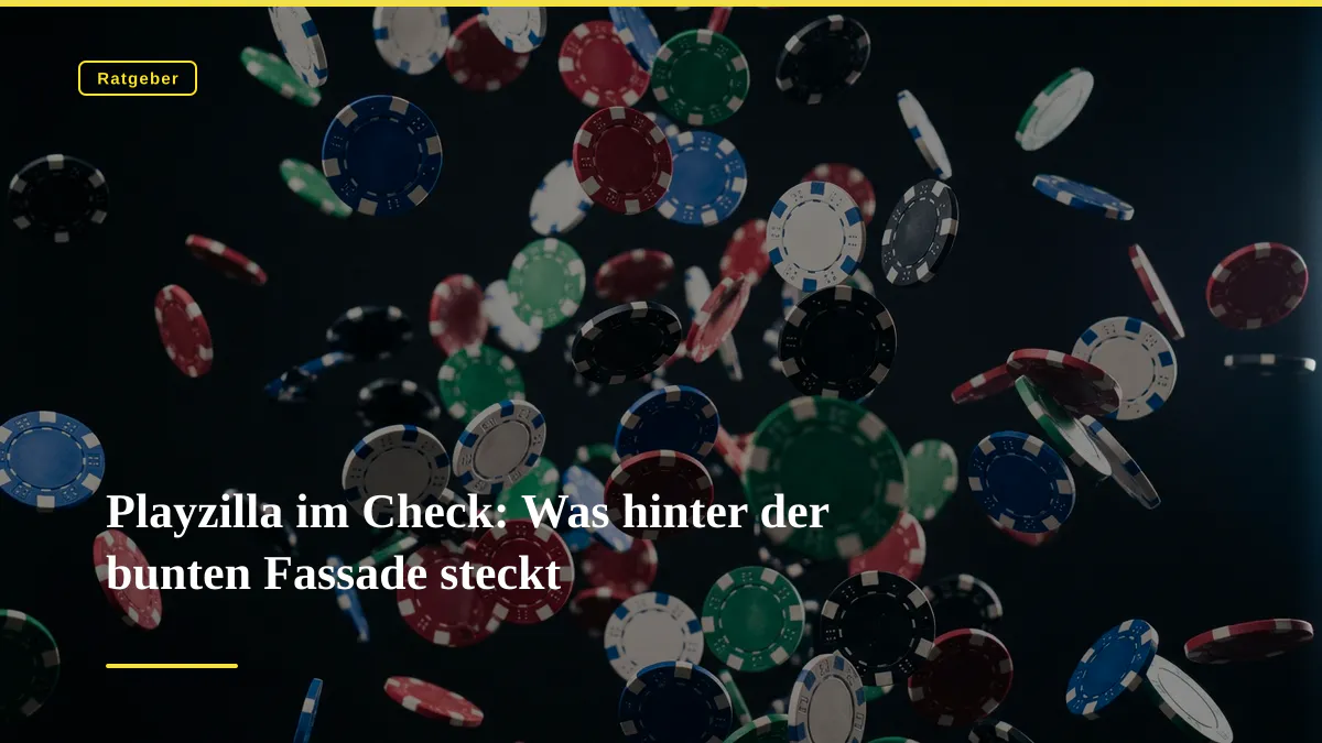 Playzilla im Check: Was hinter der bunten Fassade steckt