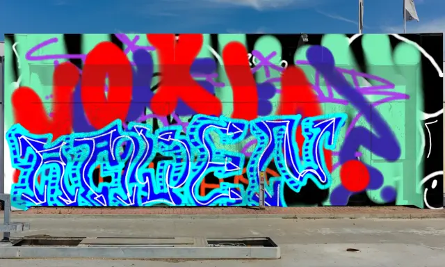 Graffiti artwork by Ksksksskk