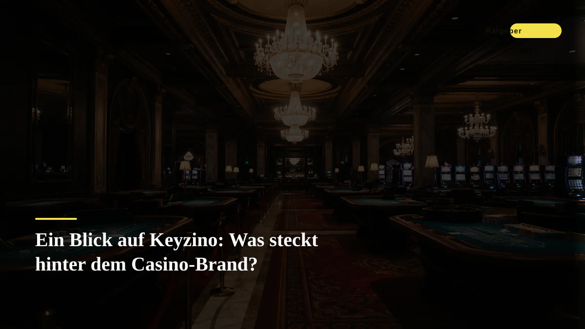 Ein Blick auf Keyzino: Was steckt hinter dem Casino-Brand?