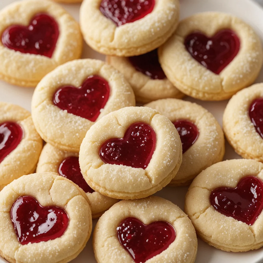 Try Thumbprint Heart Cookies for a Special Treat!