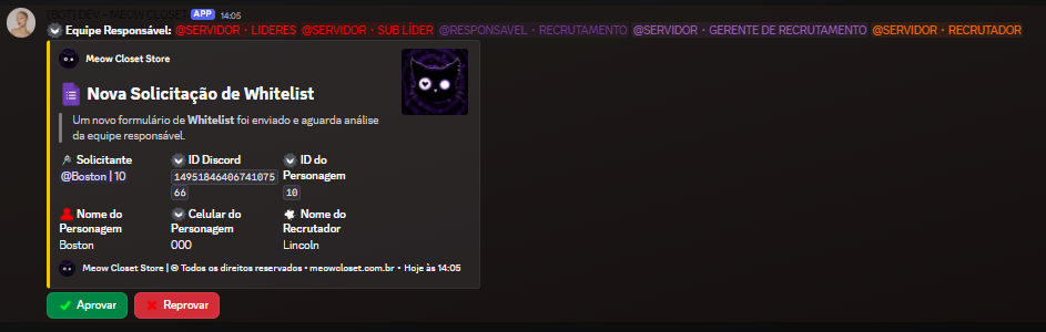 Marca Meow Closet Store