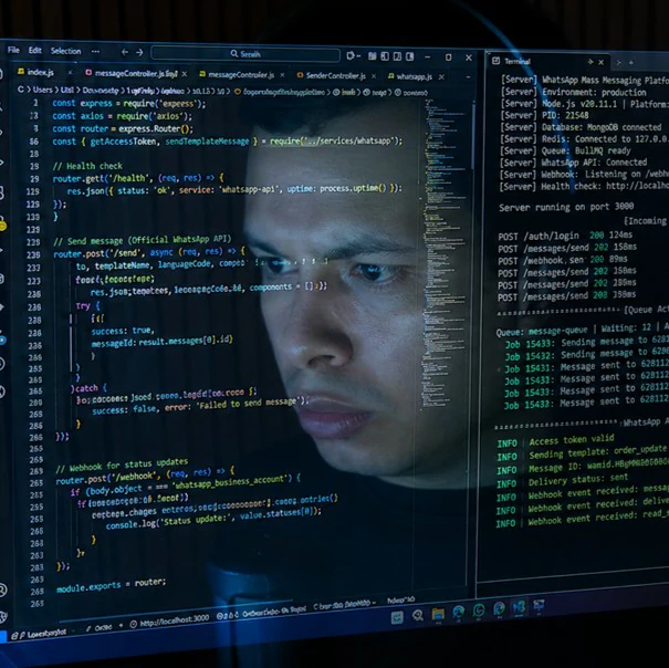 Deyvid programando