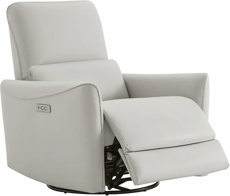 Cream Swivel Recliner Chair – Cozy Luxury Living Comfort