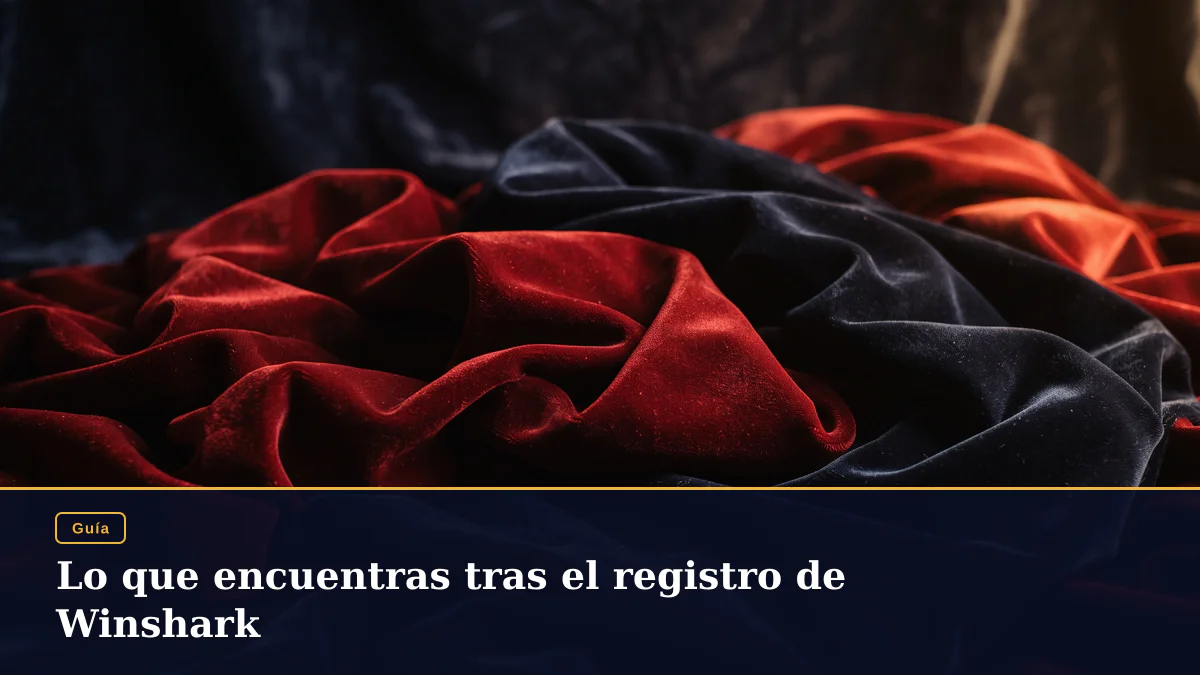Lo que encuentras tras el registro de Winshark