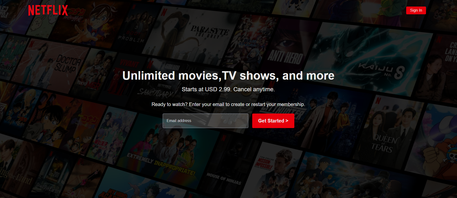 Stored capture of netflix-clone-steel-beta.vercel.app