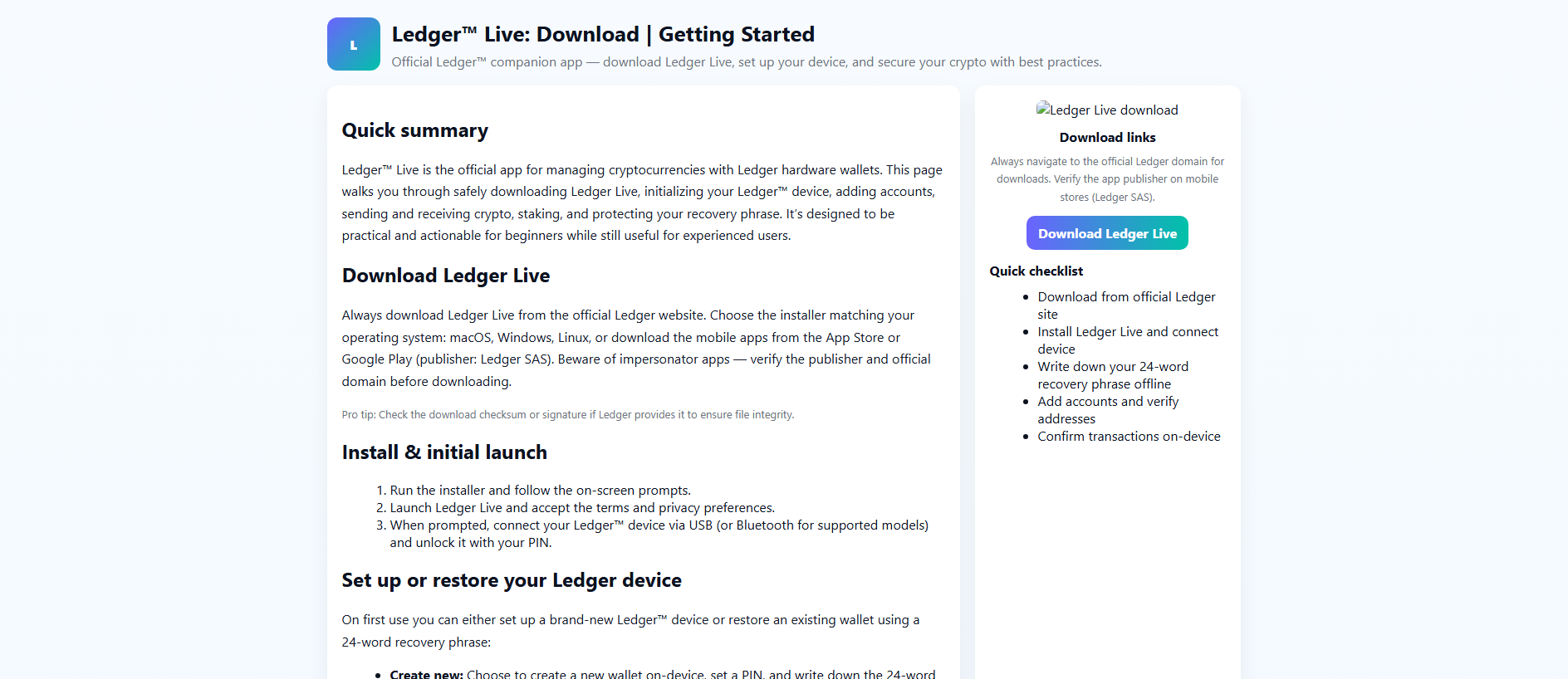 Screenshot of support-live-faqs.pages.dev