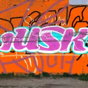 Graffiti artwork by iUSK