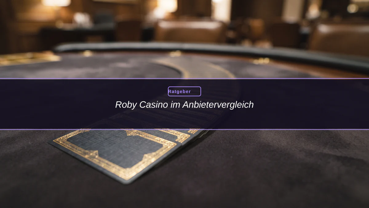 Roby Casino im Anbietervergleich