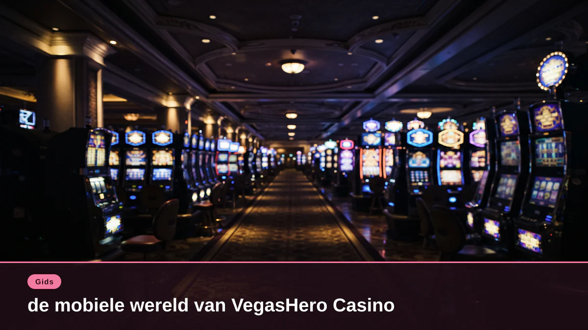 de mobiele wereld van VegasHero Casino