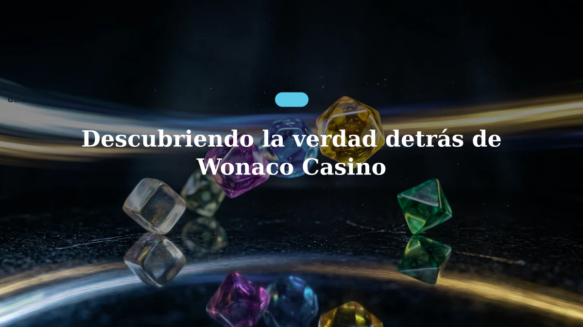 Descubriendo la verdad detrás de Wonaco Casino