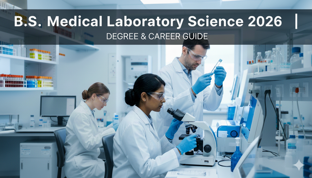 B.S. Medical Laboratory Science 2026 | Degree & Career Guide