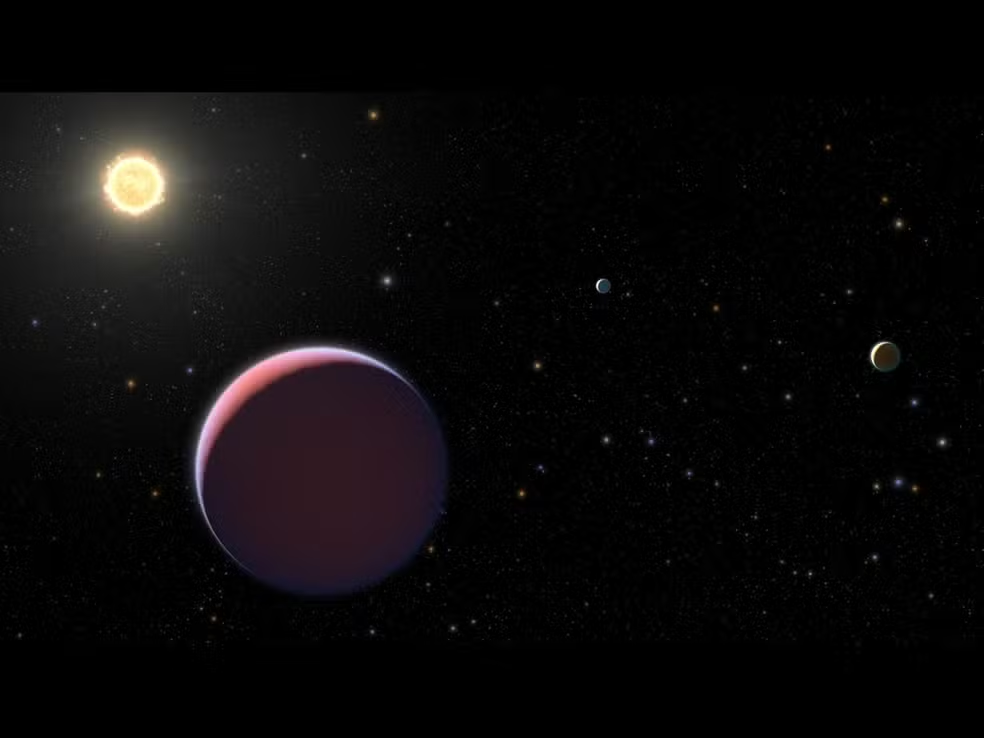 Cientistas descobrem camada de névoa recorde em planeta com densidade de algodão-doce; entenda