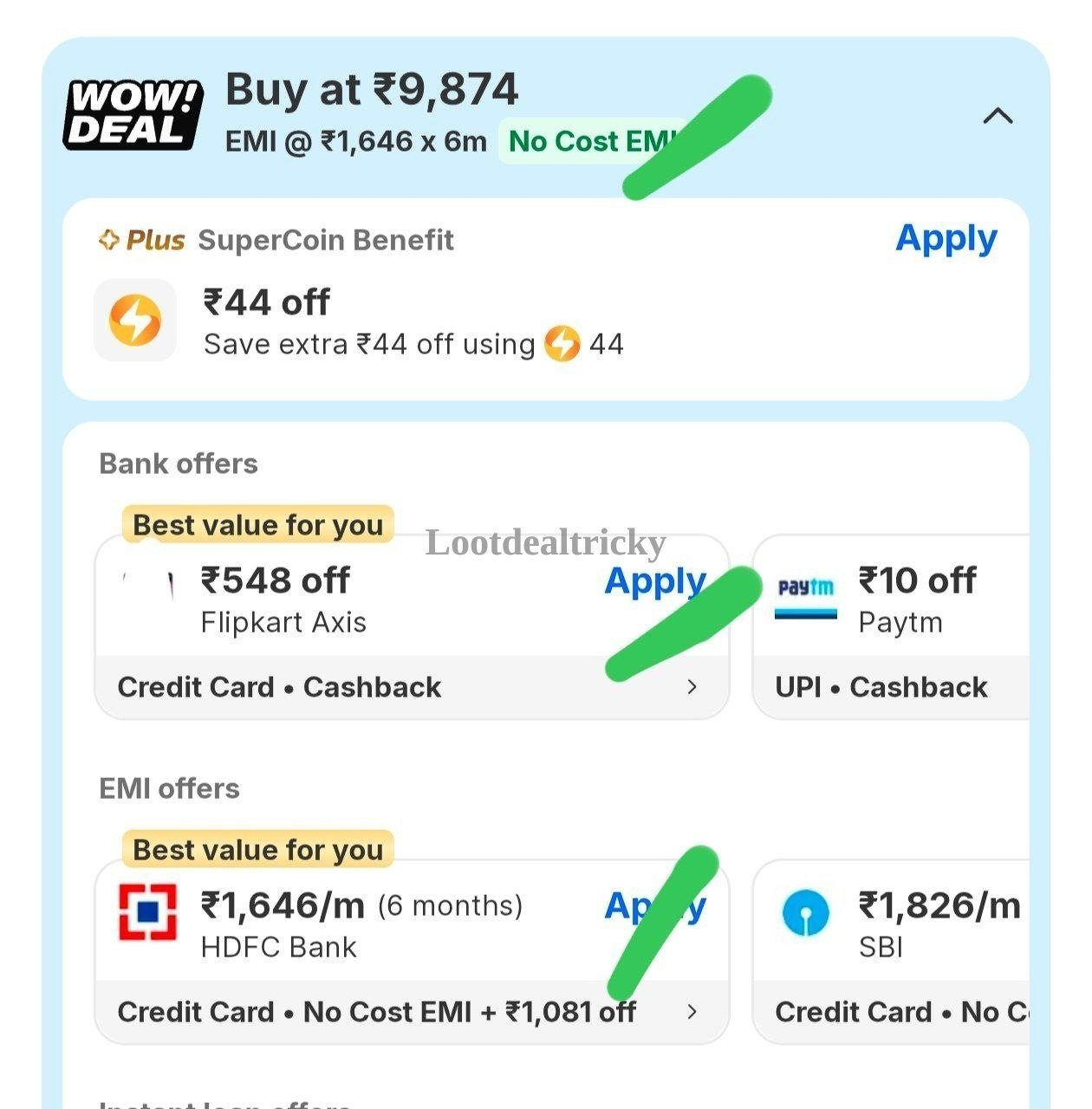 Special Shopping Deal Offer Image