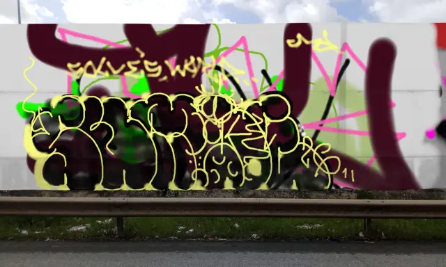 Graffiti artwork by Sumoe