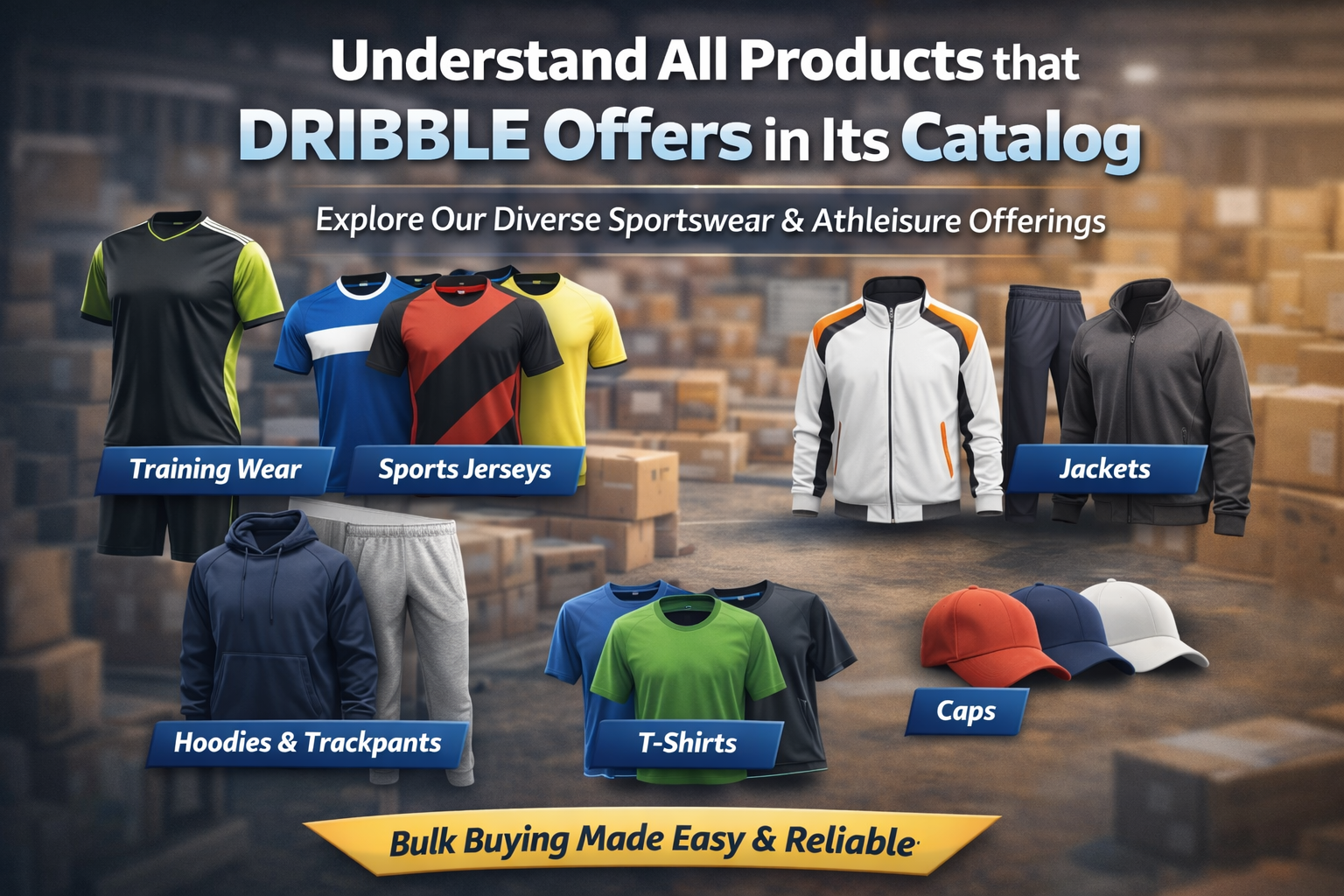Products catalog offered by DRIBBLE